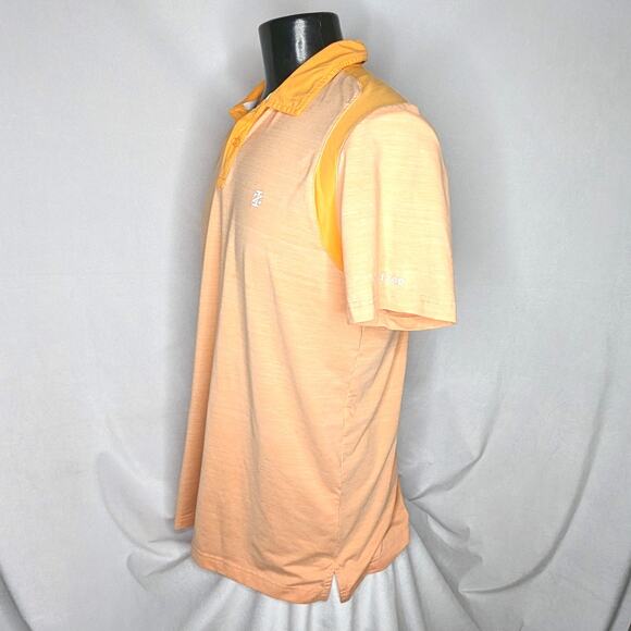 Izod Men's Golf Shirt for Men Peach Large Vintage - Picture 3 of 6